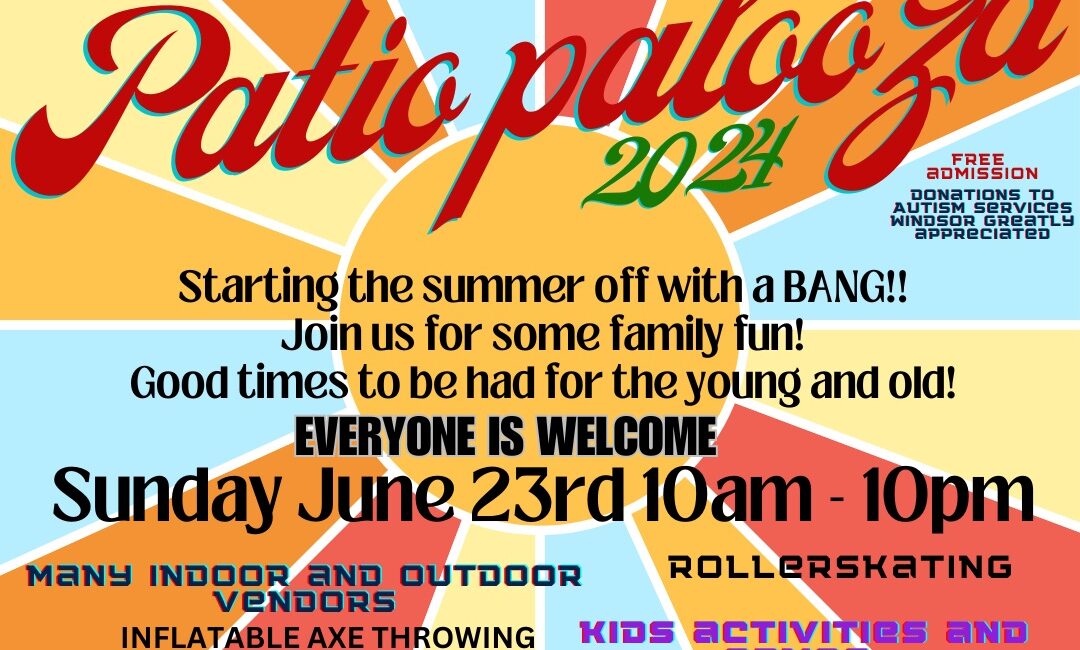 Patio Palooza 2024 Tourism Windsor Essex Pelee Island